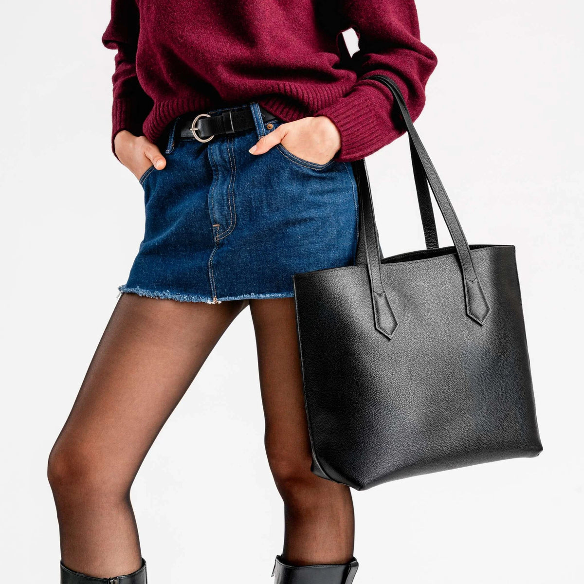 Dress Tote | Black