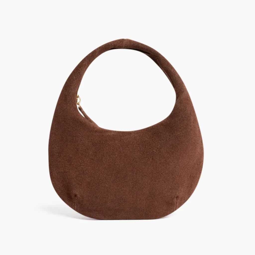 Mini Crescent | Chocolate Suede