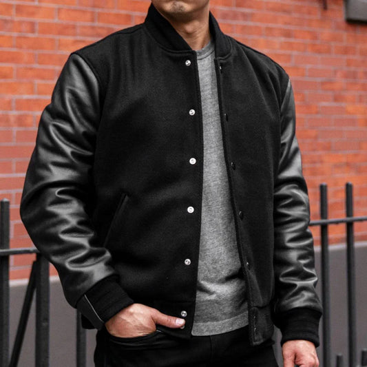 Varsity Jacket | Black