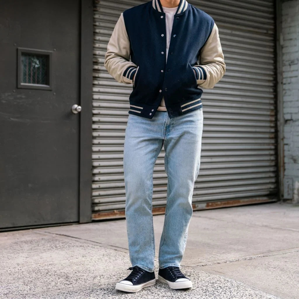 Retro Low Top | Navy