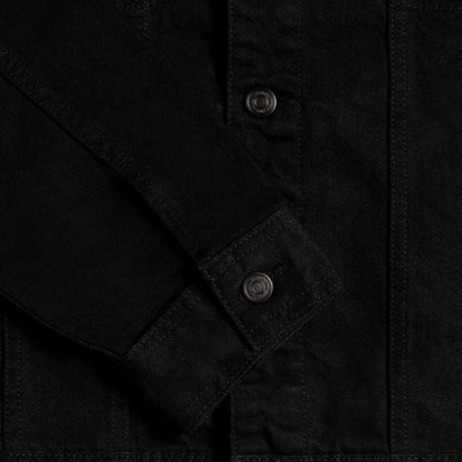 Denim Trucker Jacket | Pitch Black